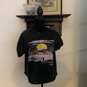 Fifth Sun Black Graphic T-Shirt